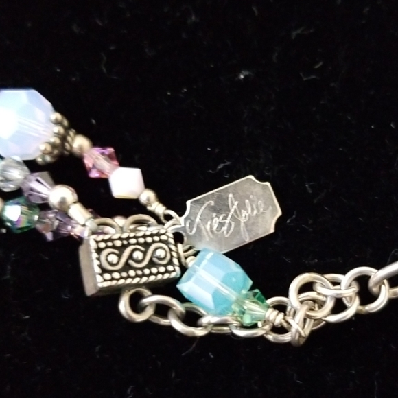 Tres Jolie double strand necklace and earring set - Picture 3 of 7